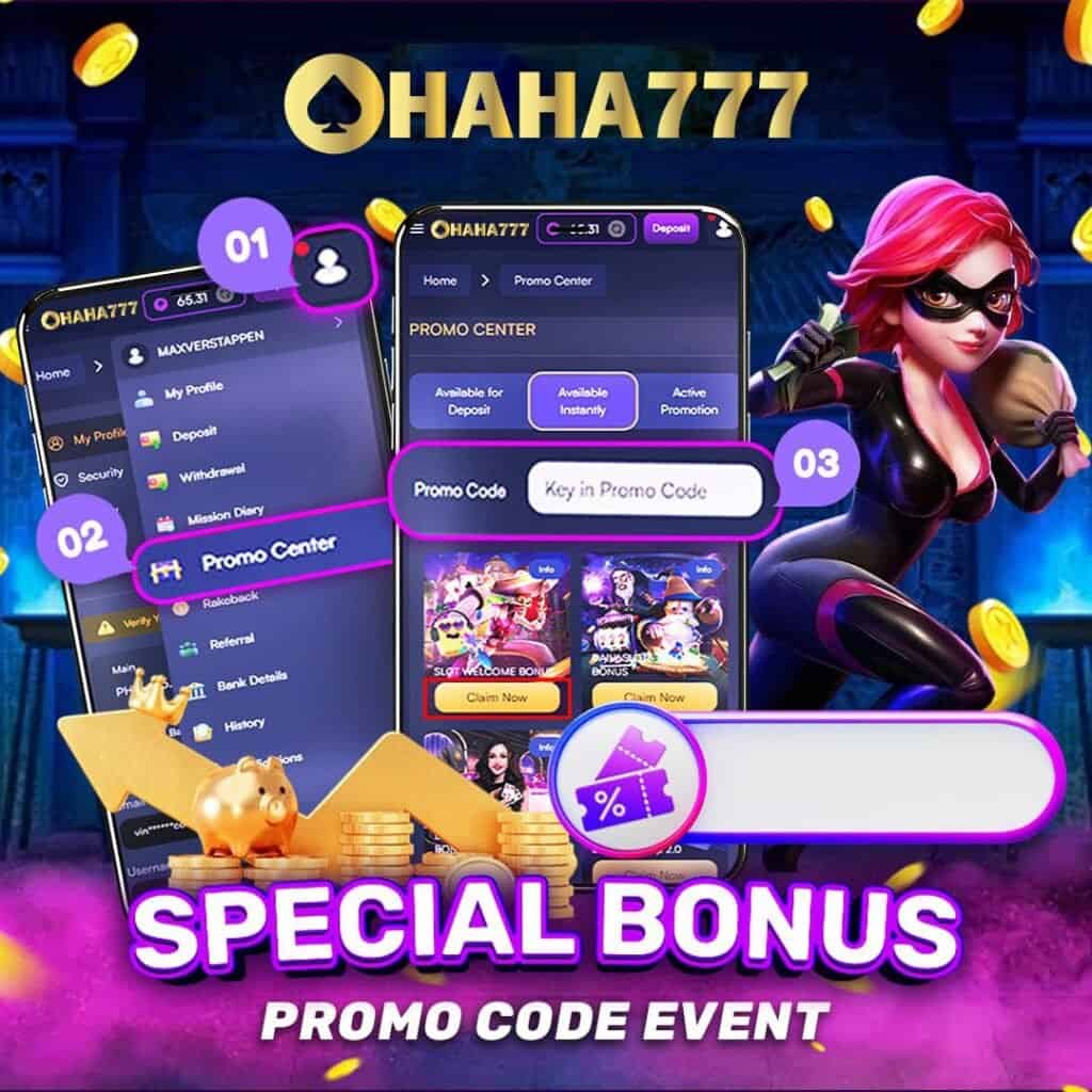 Haha777 Promo Code